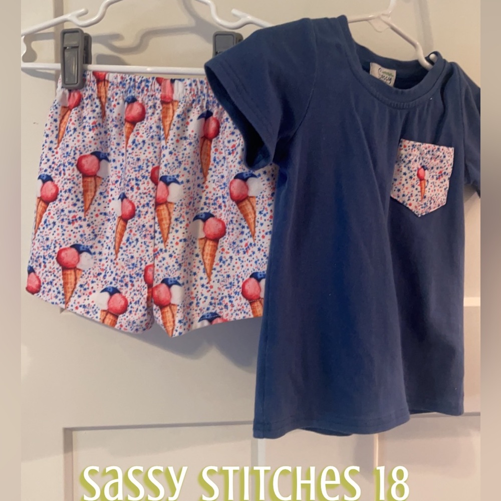Sassy Stitches 18 month set